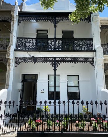 Exterior painting Canterbury – house facade and fence repainted by Newline Painting