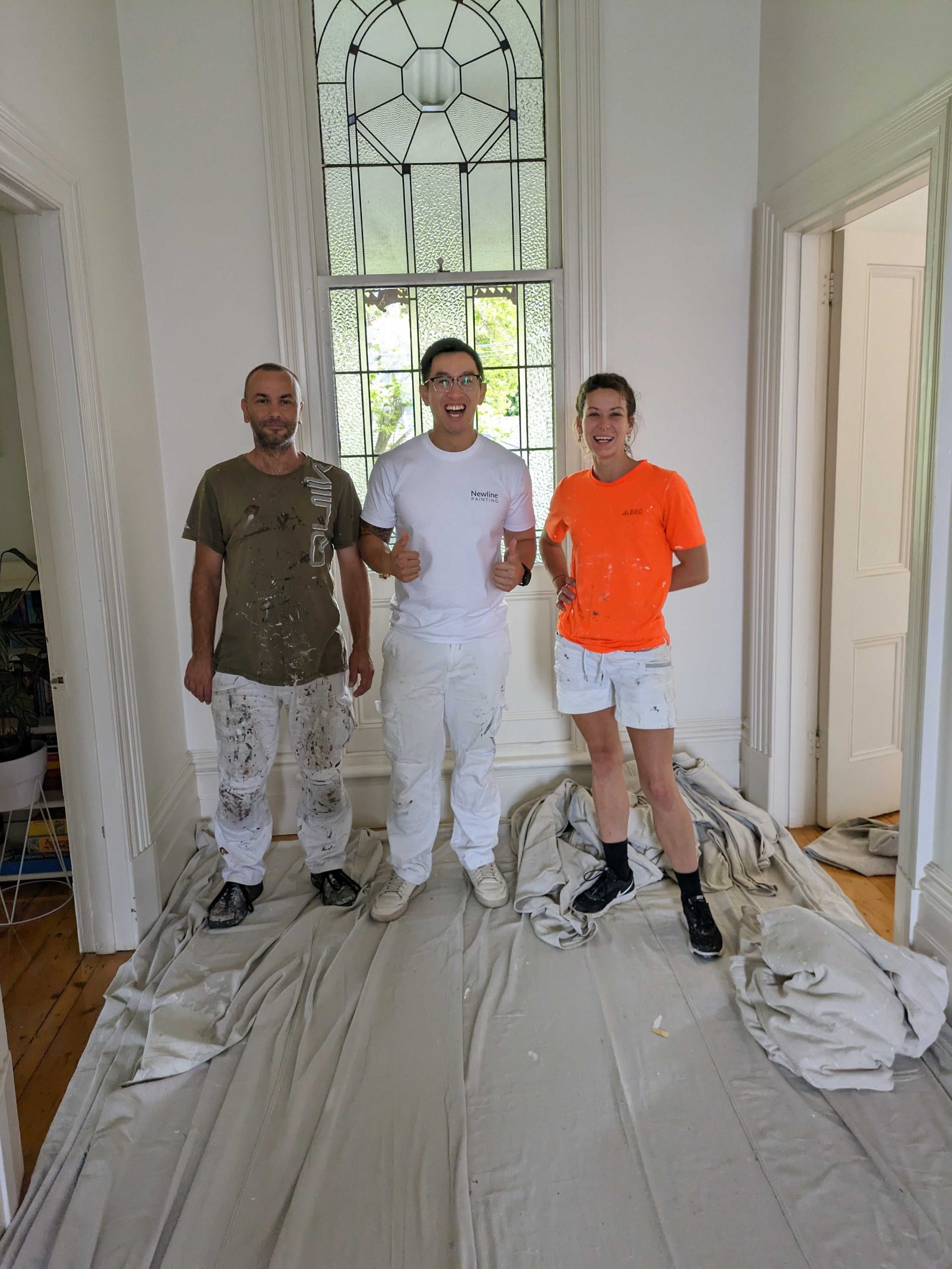 Interior painting Kensington – modern home refreshed by Newline Painting with premium Dulux paints