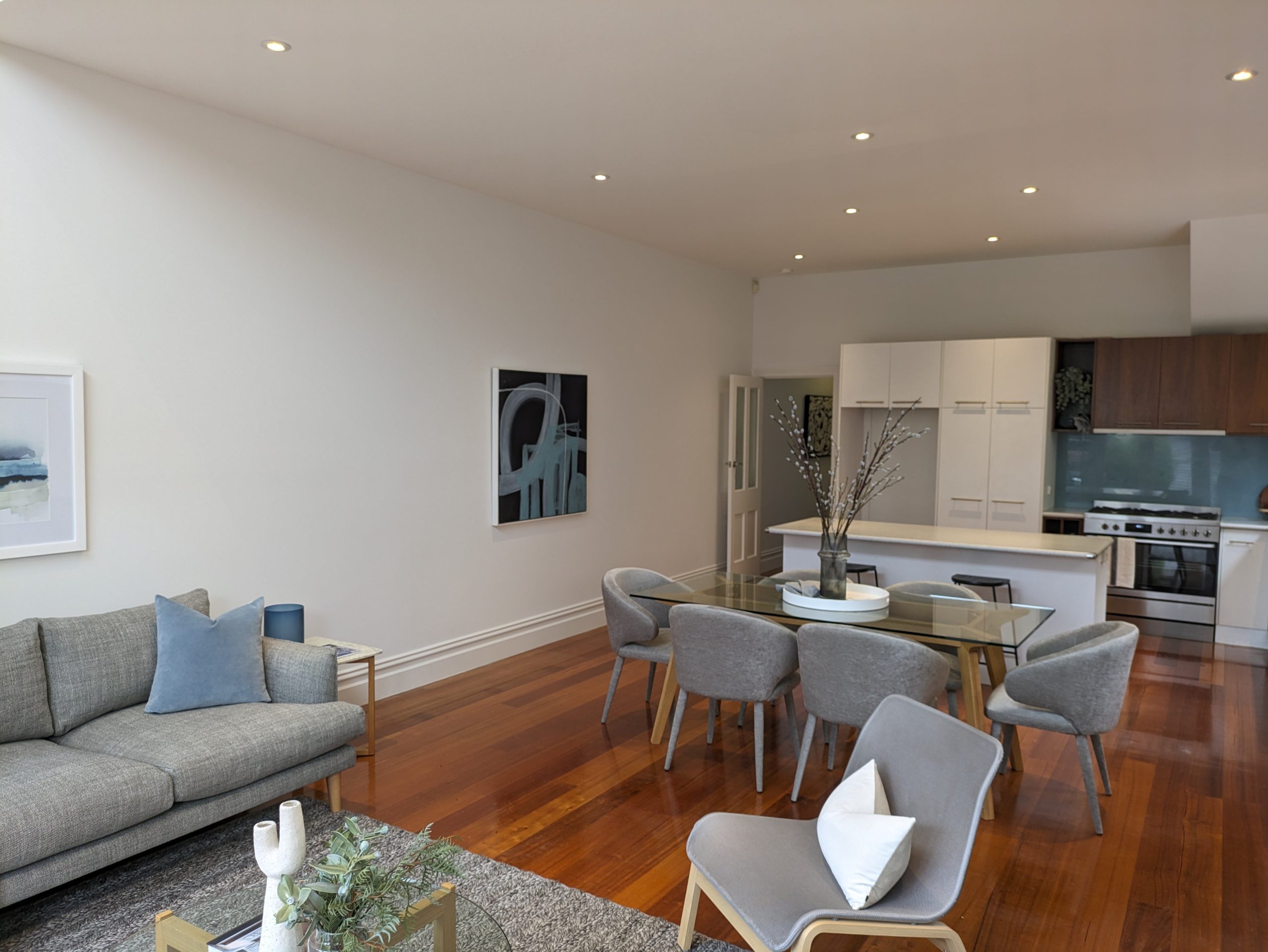 Interior painting Richmond – modern home refreshed by Newline Painting with premium Dulux paints