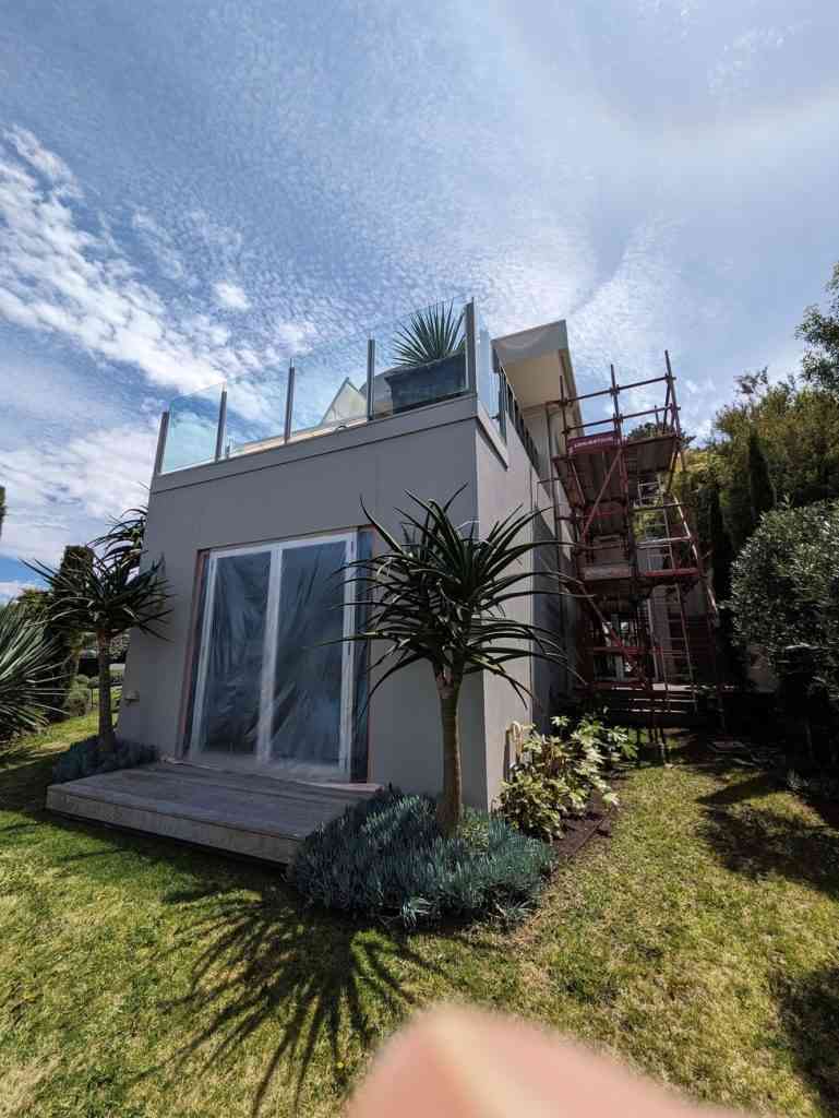 Exterior painting Kensington – house facade and fence repainted by Newline Painting