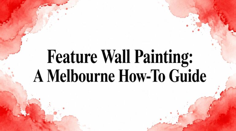Feature Wall Painting: A Melbourne How-To Guide